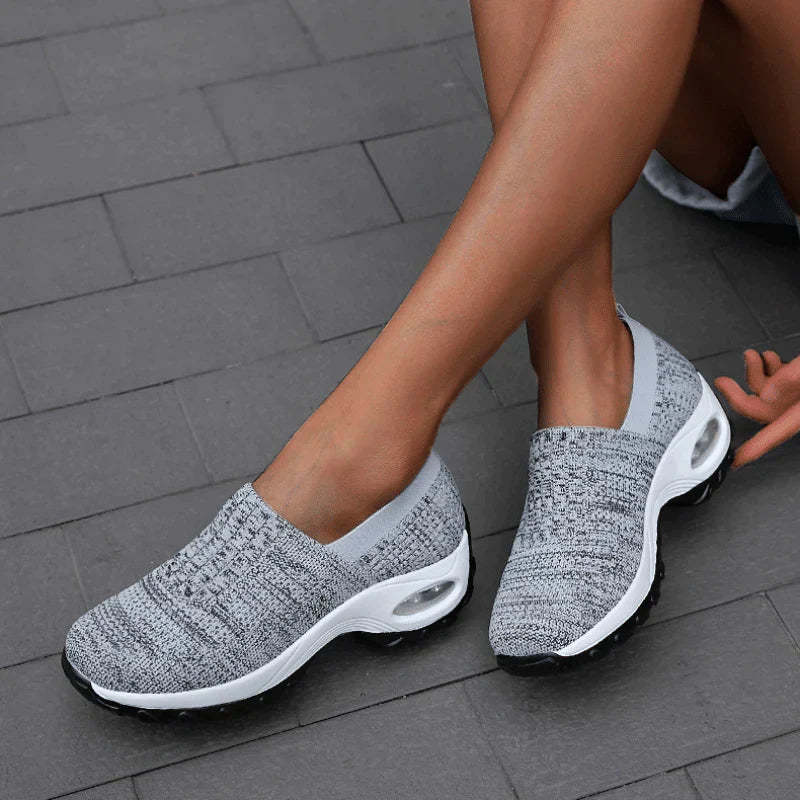 🔥Last Day 50% OFF-Air GO-WALK Comfy Women's Orthopedic Platform Sneakers