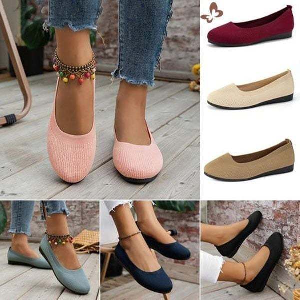 Women Comfortable Breathable Slip On Arch Support Non-Slip Casual Shoes  ( Buy 2 Free Shipping )