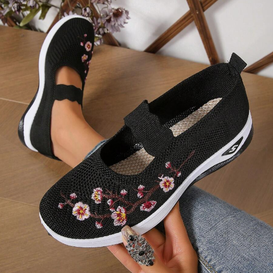 Women's Casual Breathable Slip On Orthopaedic Walking Sneakers