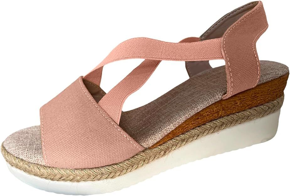 🔥Last Day 70% OFF -Women's Chunky Platform Classic Flat Bottom Slope Heel Sandals