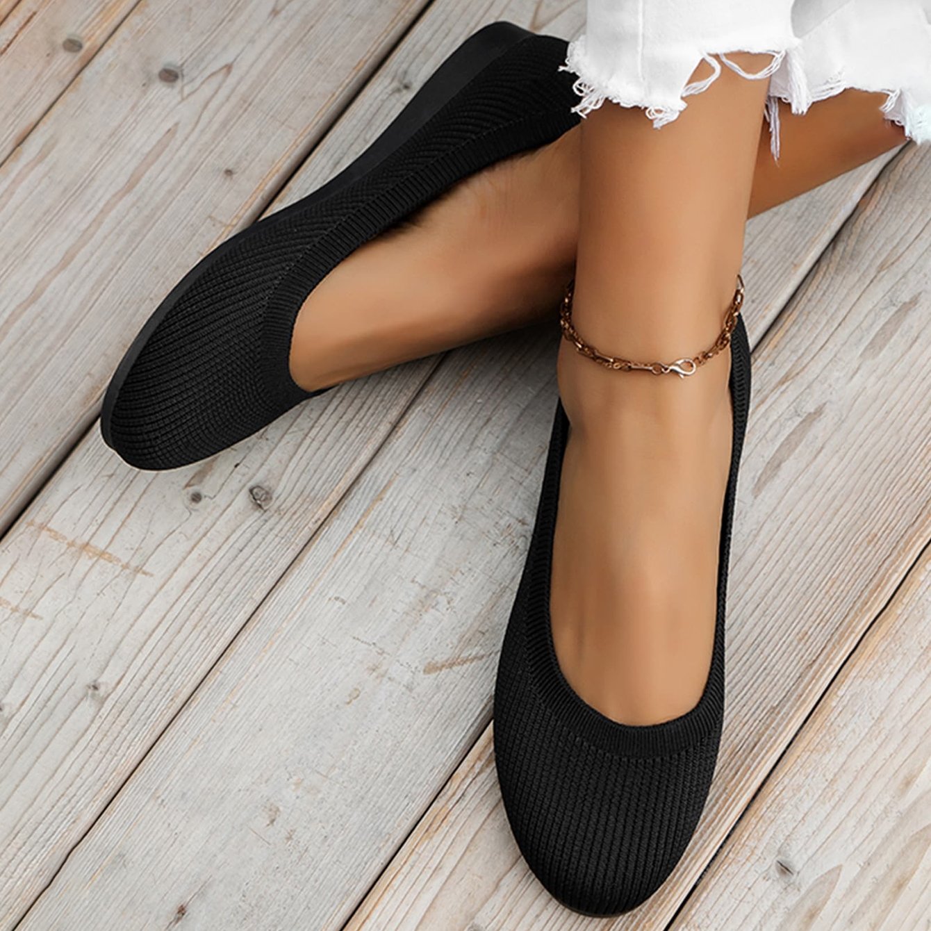 Women Comfortable Breathable Slip On Arch Support Non-Slip Casual Shoes  ( Buy 2 Free Shipping )