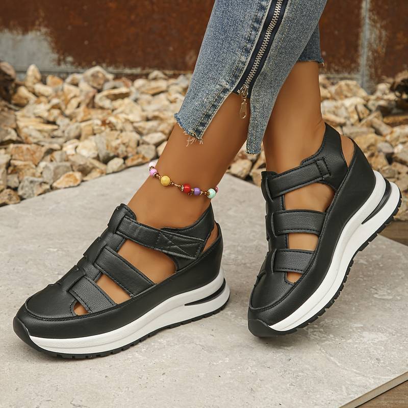 Womens Soft Sole Platform Sandals