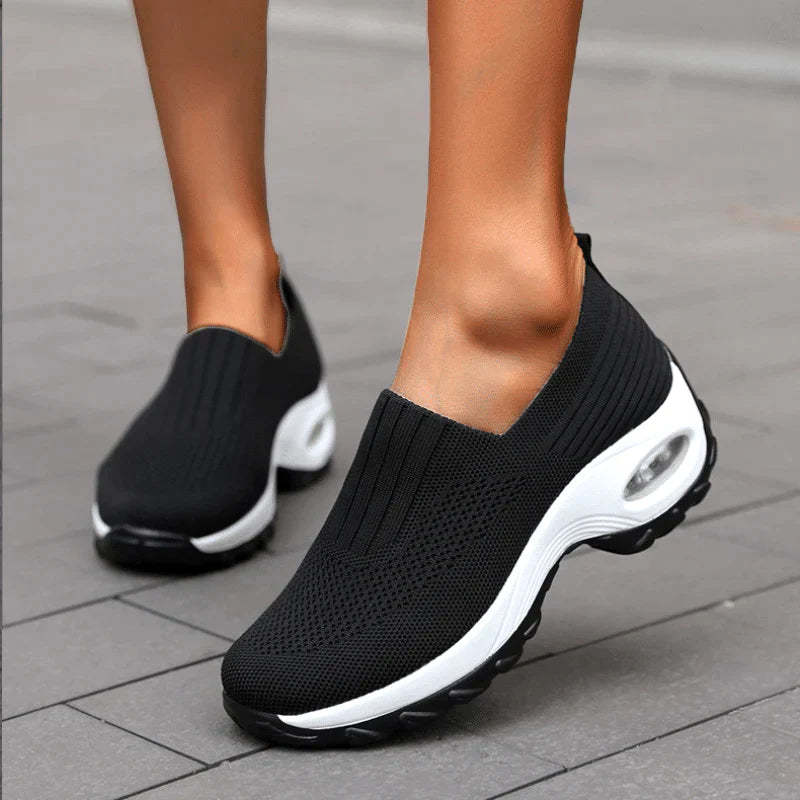 🔥Last Day 50% OFF-Air GO-WALK Comfy Women's Orthopedic Platform Sneakers