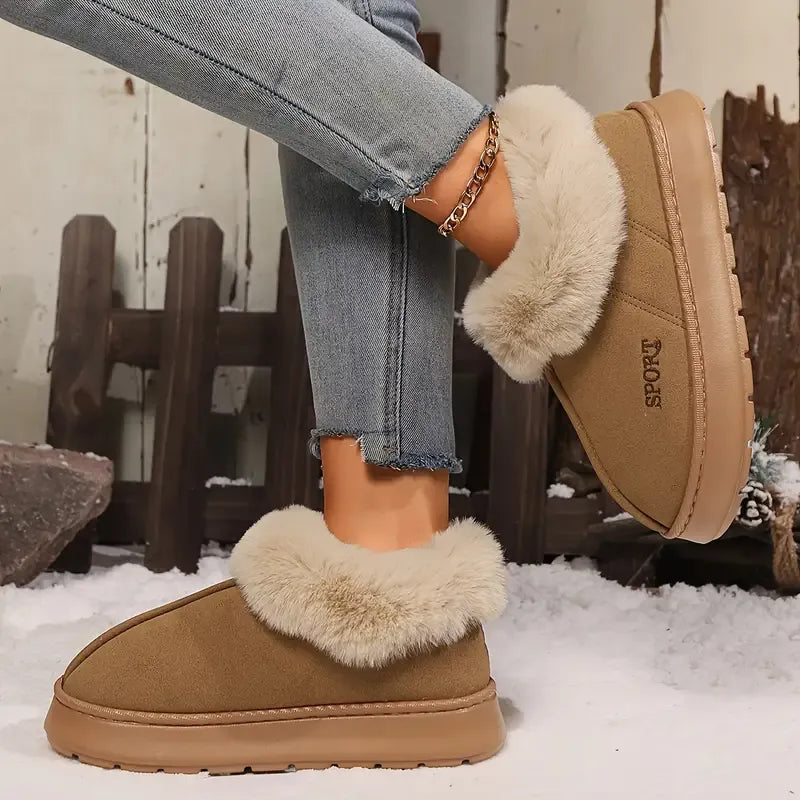Cozy Plush Slippers for Women