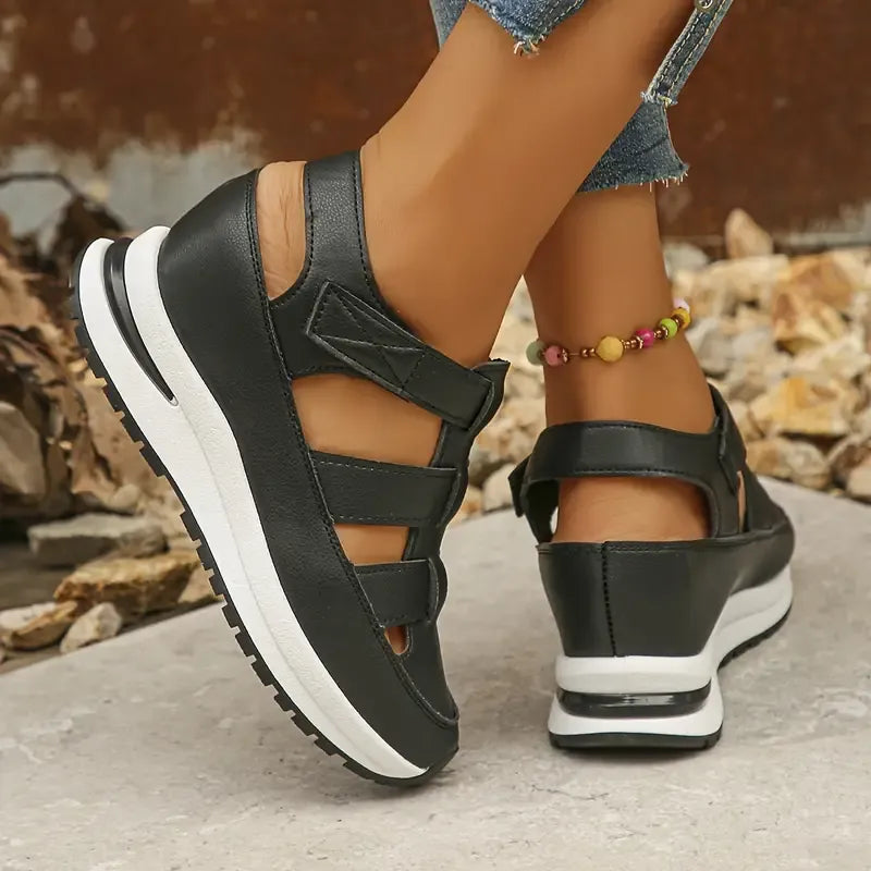 Womens Soft Sole Platform Sandals