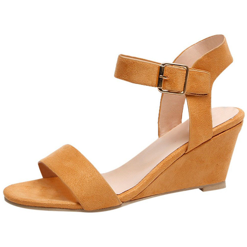 🔥Last Day 70% OFF -Women's Comfort Classic Wedge Bowtie Slide Sandals