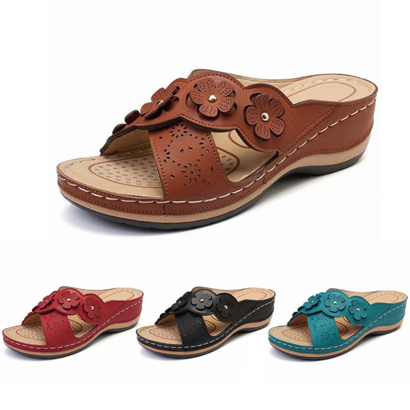 LAST DAY 50% OFF | FLAT ROUND TOE CASUAL-SANDAL 🔥 BUY MORE SAVE MORE 🔥