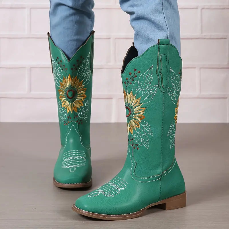 Low Heel Womens Chelsea Boots