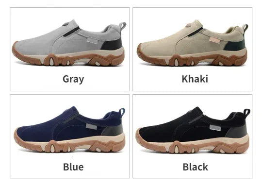 Men's Comfortable Non-Slip Hiking Slip-On Shoes