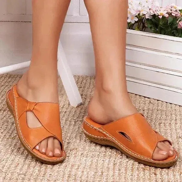 🔥Last Day 70% OFF - Women Casual Summer Daily Comfy Slip On Sandals