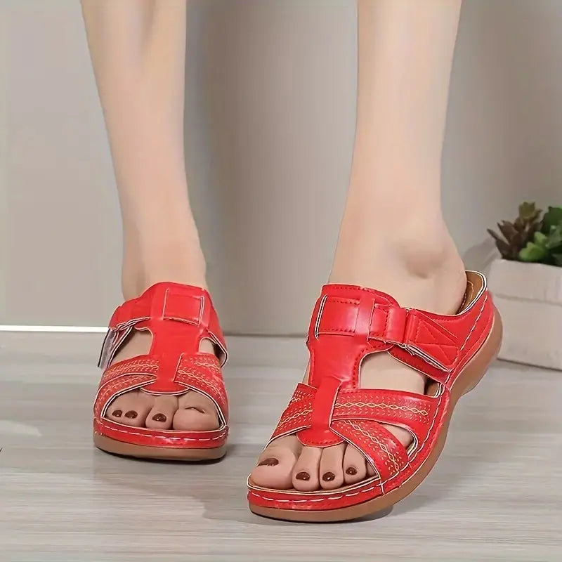 🔥Last Day 70% OFF -Women's Comfort Bowtie Slide Slip-On Sandals