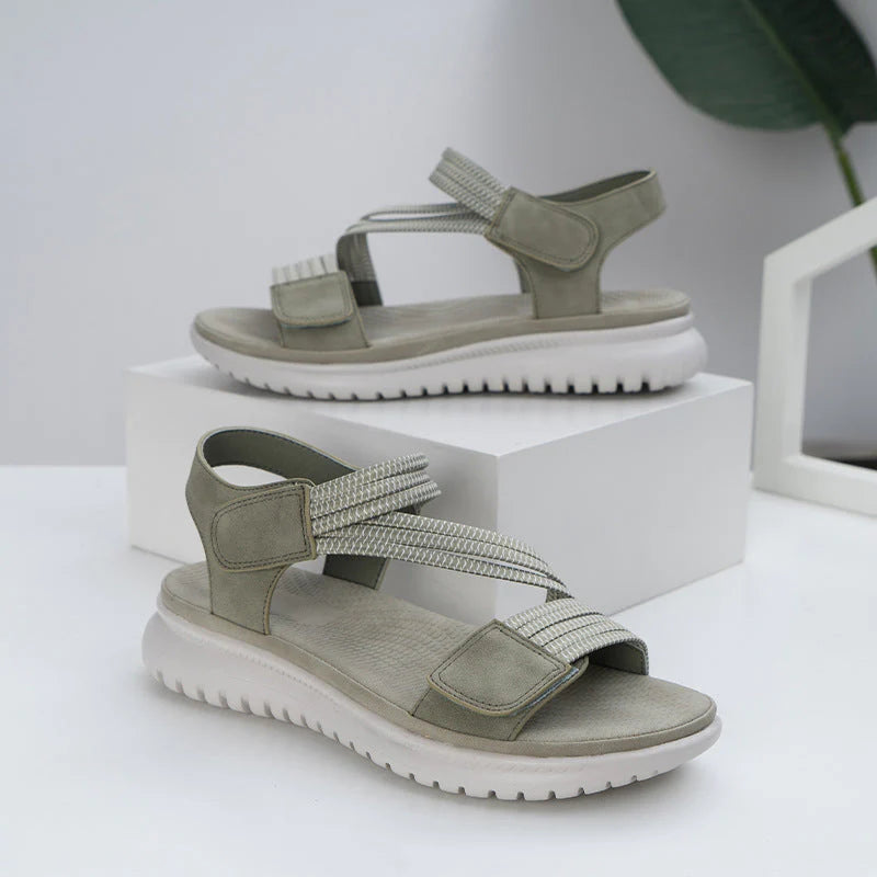 Sloping Heel And Non Slip Soft Sole Women Sandals