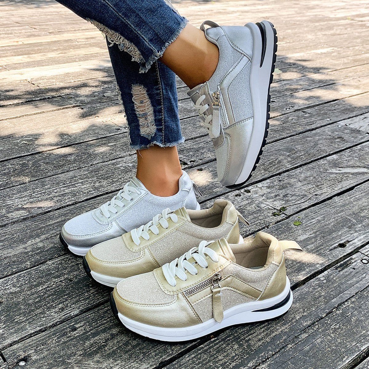 🔥Clearance Sale 60% OFF - Waterproof Orthopedic Comfortable Sneakers