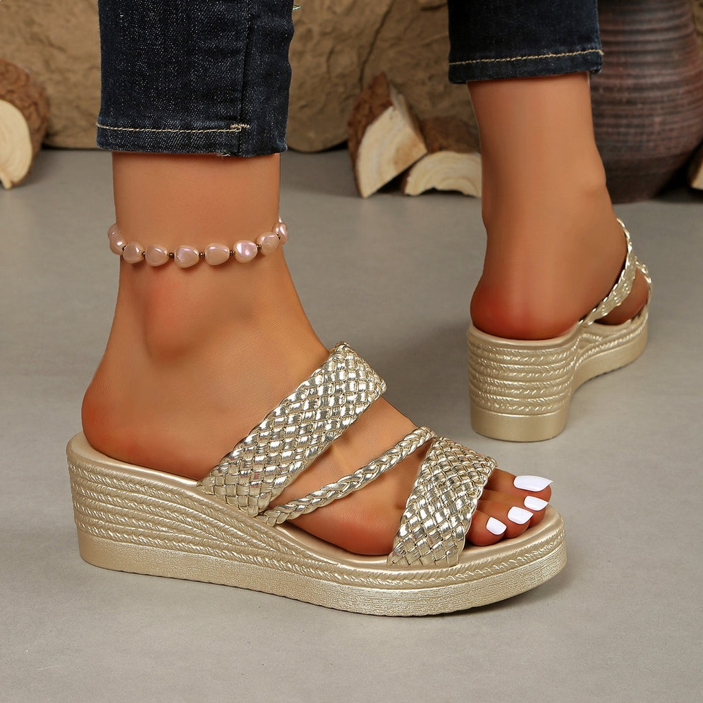 🔥Last Day 50% OFF -  Women's Comfortable Platform Slippers