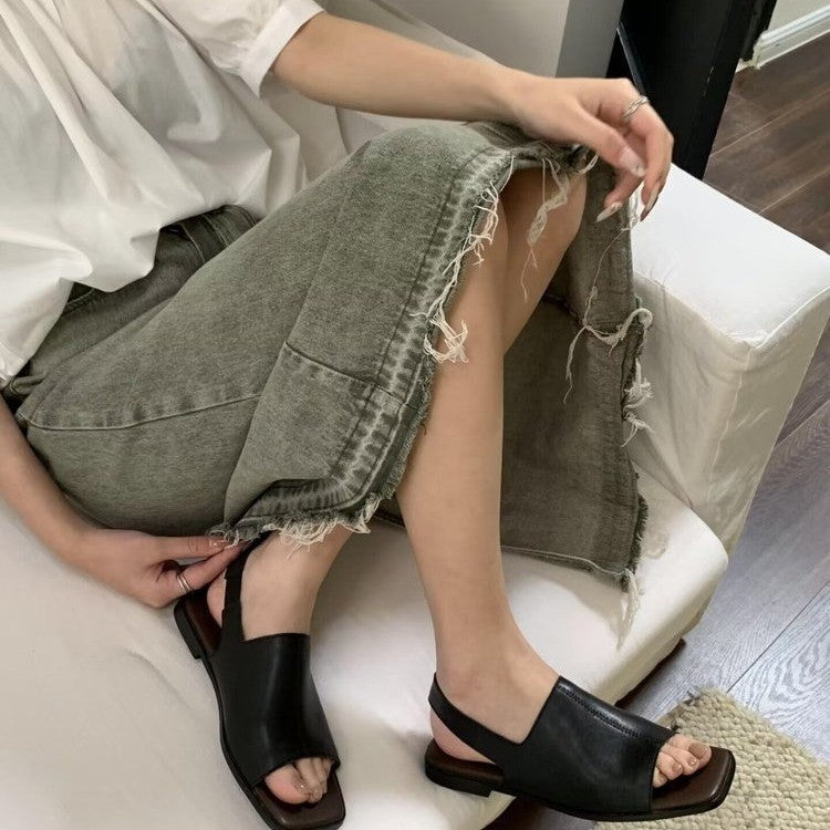 Orthopedic Leather Sandals