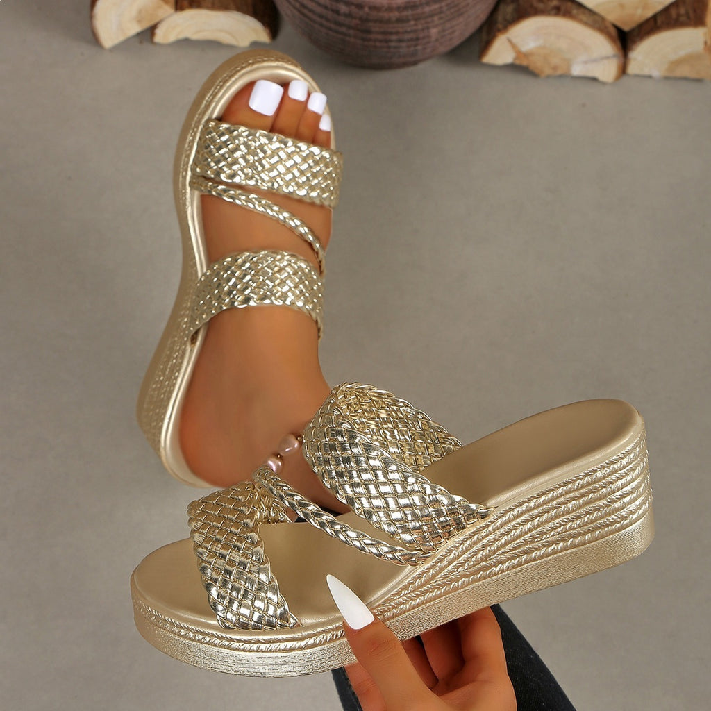 🔥Last Day 50% OFF -  Women's Comfortable Platform Slippers