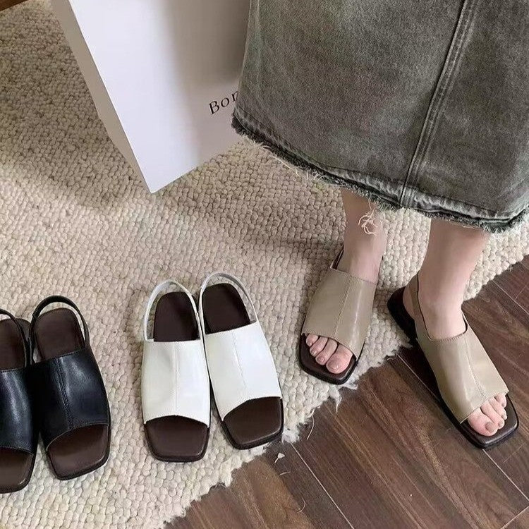 Orthopedic Leather Sandals