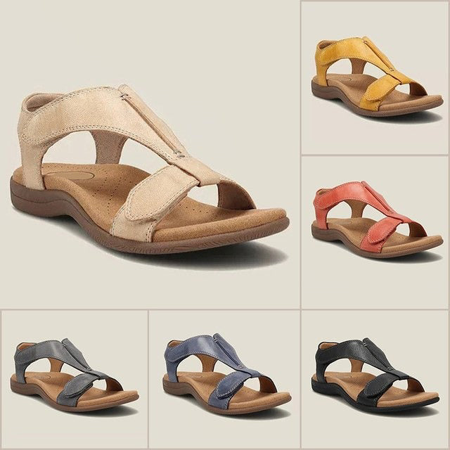 Wedge Orthopedic Leather Sandals  ( Buy 2 Free Shipping )