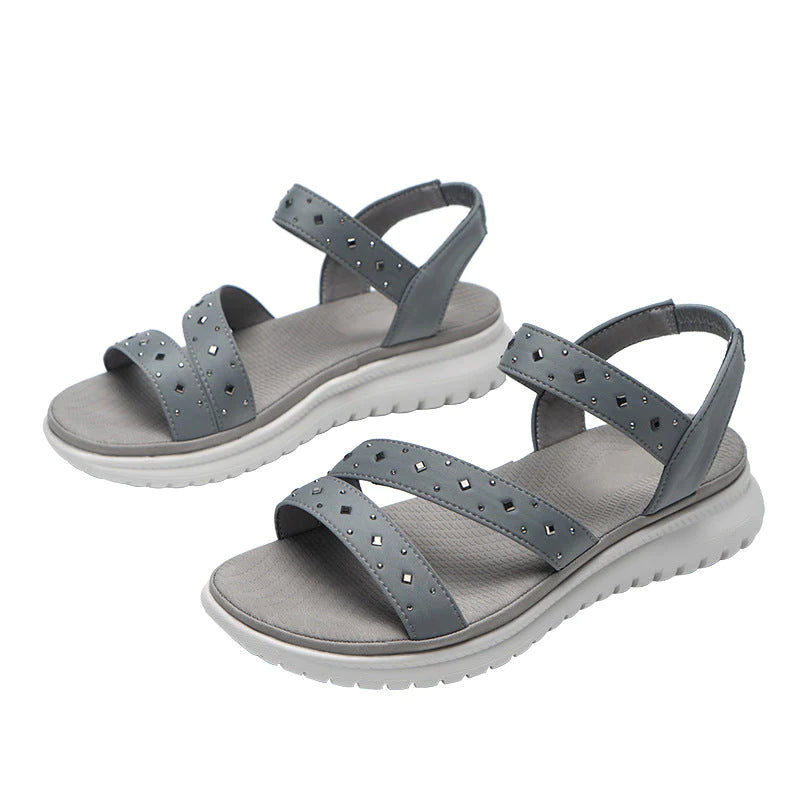 Non-Slip Soft-Soled Rhinestone Fashion Women Sandals