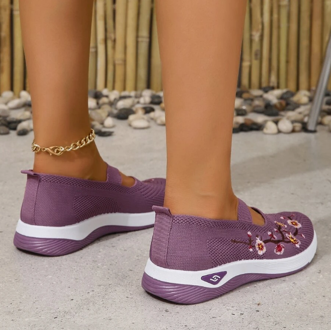 Women's Casual Breathable Slip On Orthopaedic Walking Sneakers