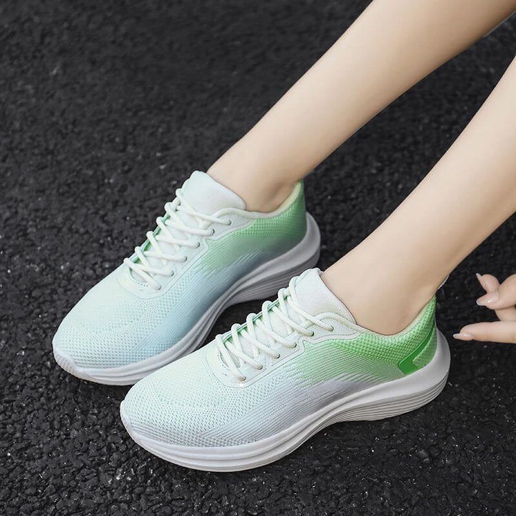 Women's Flying Woven Fashion Casual Sneakers