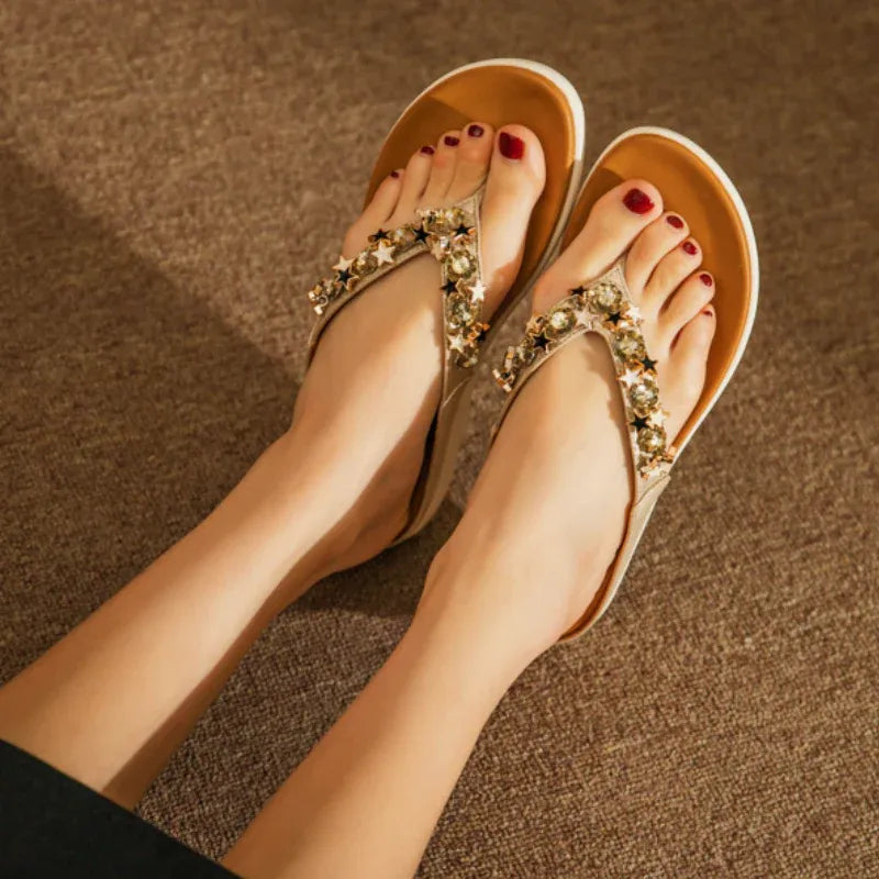 Summer Star Bling Slippers