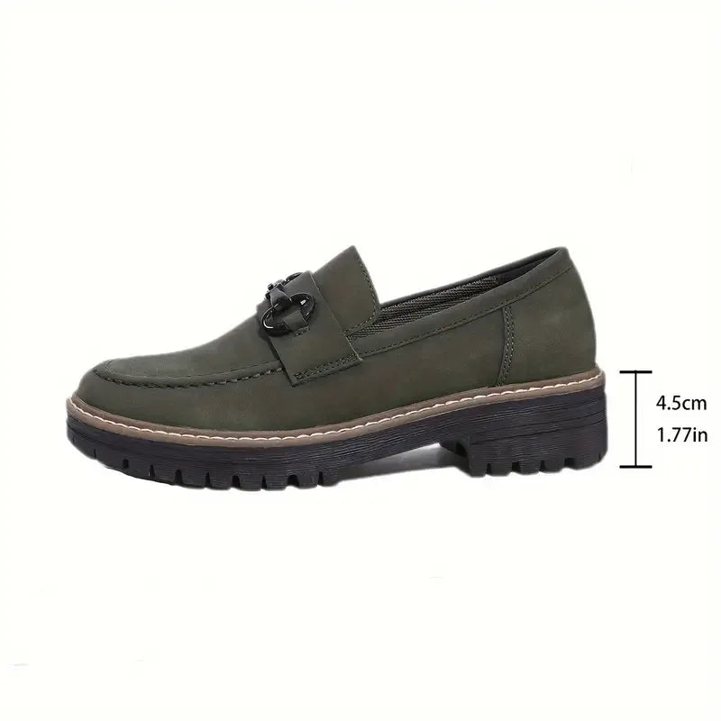 Stylish Comfort Loafers - Soft, Breathable, Round-Toe Design