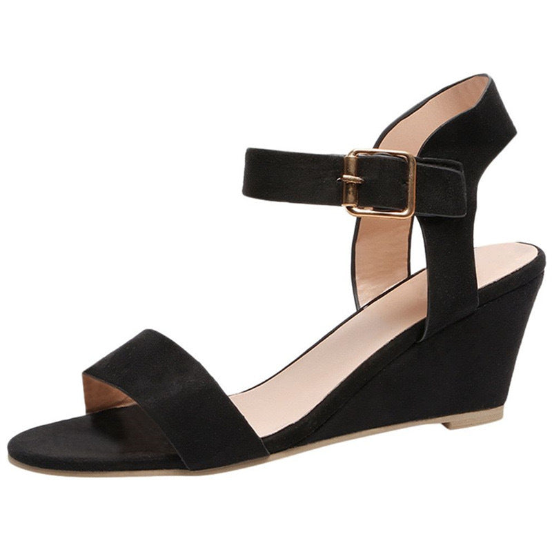🔥Last Day 70% OFF -Women's Comfort Classic Wedge Bowtie Slide Sandals