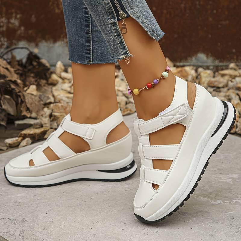 Womens Soft Sole Platform Sandals