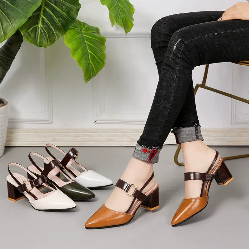🔥Last Day 60% OFF - Orthopedic Comfort Heeled Sandals