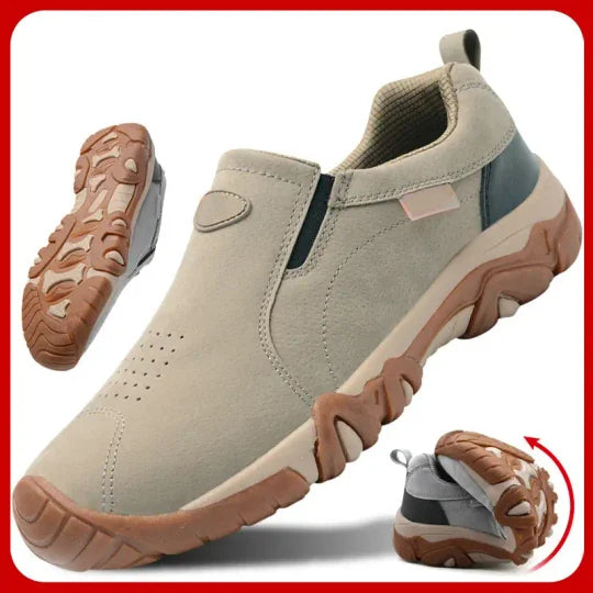 Men's Comfortable Non-Slip Hiking Slip-On Shoes